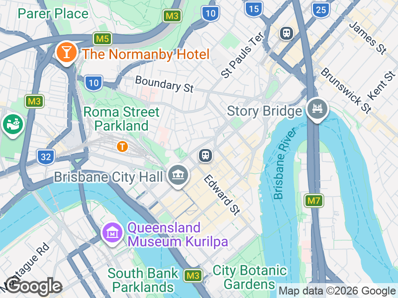 Map showing Momo Chicken and Spring Hill